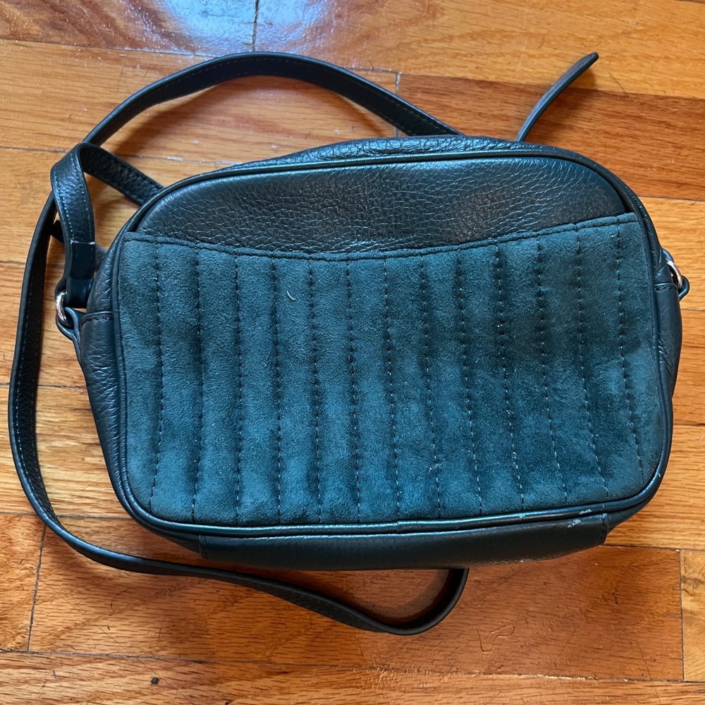 Steven Alan forest green crossbody bag